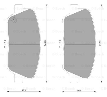 BOSCH 0 986 AB3 108 Brake...