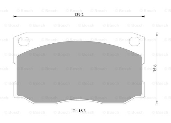 BOSCH 0 986 AB3 110 Brake...