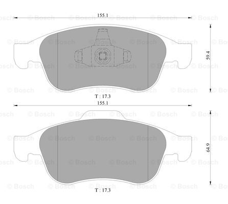 BOSCH 0 986 AB3 119 Brake...