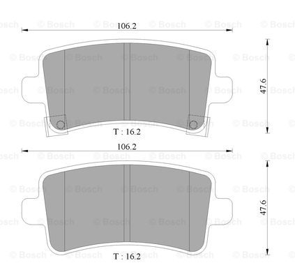 BOSCH 0 986 AB3 126 Brake...