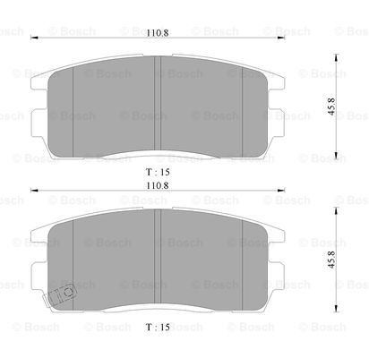 BOSCH 0 986 AB3 127 Brake...