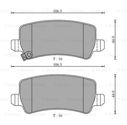 BOSCH 0 986 AB3 132 Brake...