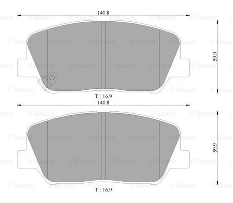 BOSCH 0 986 AB3 137 Brake...