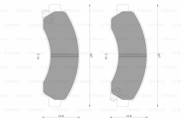 BOSCH 0 986 AB3 148 Brake...