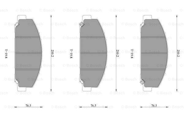 BOSCH 0 986 AB3 499 Brake...