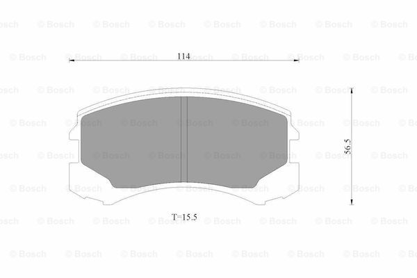 BOSCH 0 986 AB3 503 Brake...