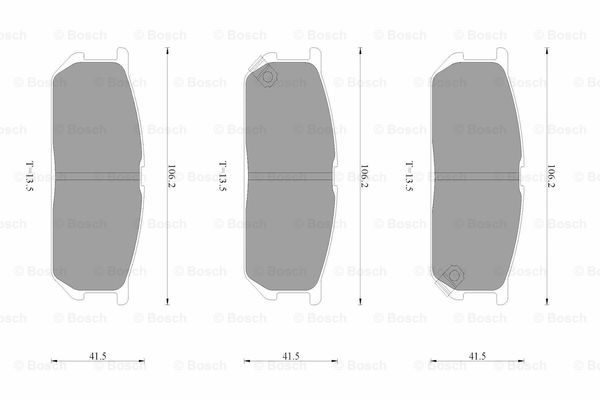 BOSCH 0 986 AB3 506 Brake...