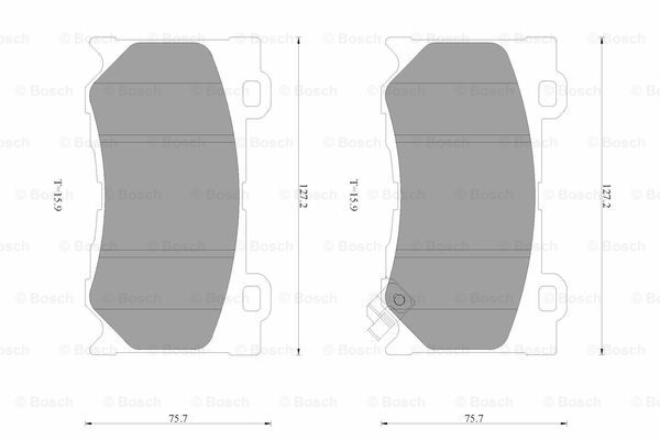 BOSCH 0 986 AB3 507 Brake...