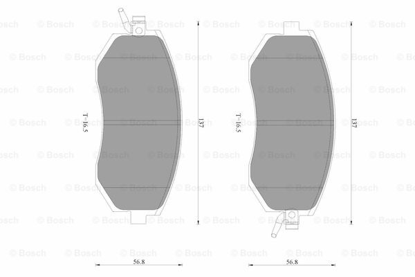 BOSCH 0 986 AB3 508 Brake...