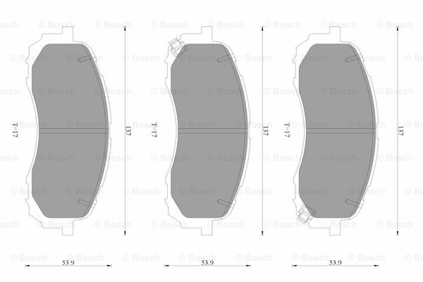 BOSCH 0 986 AB3 515 Brake...