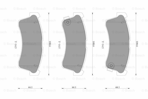 BOSCH 0 986 AB3 517 Brake...