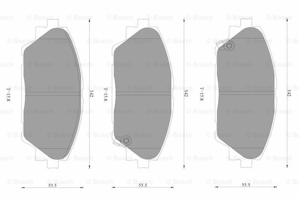 BOSCH 0 986 AB3 518 Brake...