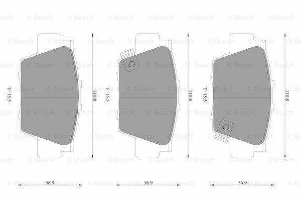 BOSCH 0 986 AB3 523 Brake...