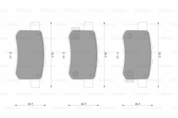 BOSCH 0 986 AB3 524 Brake...