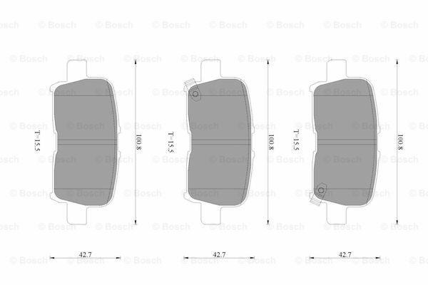 BOSCH 0 986 AB3 526 Brake...