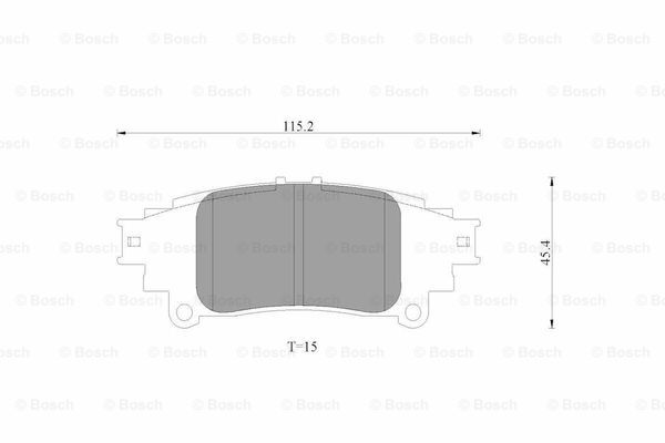 BOSCH 0 986 AB3 531 Brake...