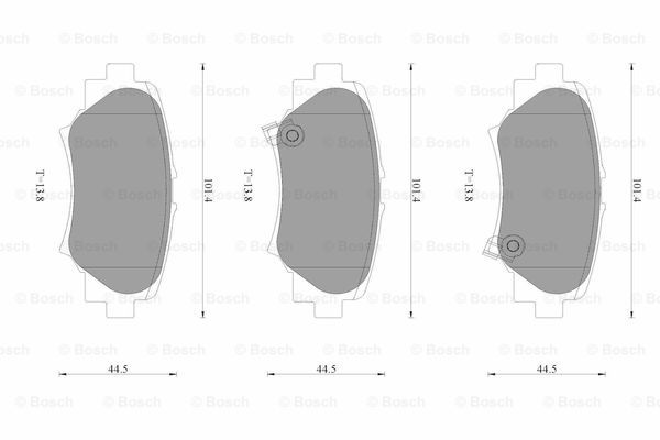 BOSCH 0 986 AB3 538 Brake...