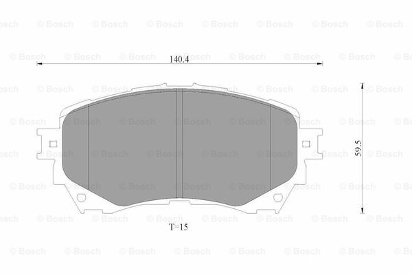 BOSCH 0 986 AB3 539 Brake...