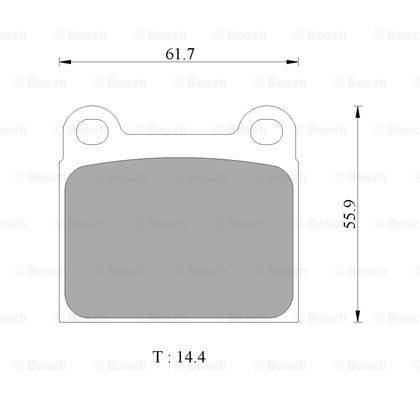 BOSCH 0 986 AB4 419 Brake...