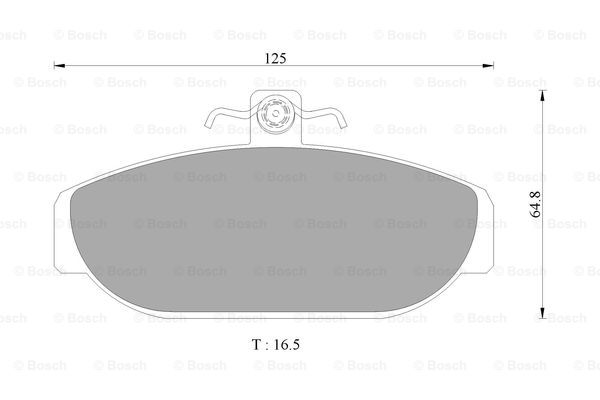 BOSCH 0 986 AB4 426 Brake...