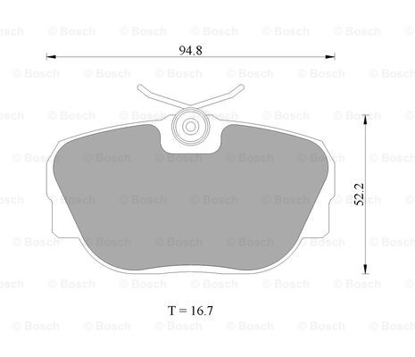 BOSCH 0 986 AB4 428 Brake...