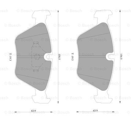 BOSCH 0 986 AB4 429 Brake...