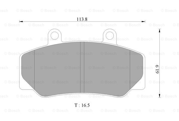 BOSCH 0 986 AB4 434 Brake...