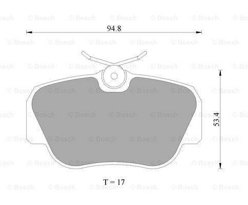 BOSCH 0 986 AB4 440 Brake...