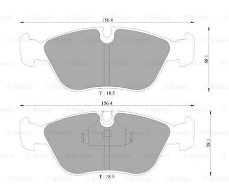 BOSCH 0 986 AB4 441 Brake...