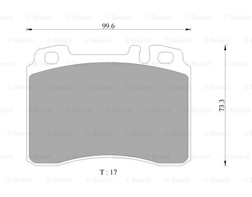 BOSCH 0 986 AB4 447 Brake...