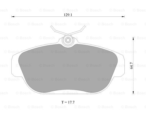 BOSCH 0 986 AB4 449 Brake...