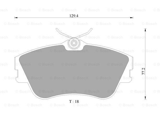 BOSCH 0 986 AB4 462 Brake...