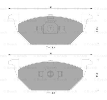 BOSCH 0 986 AB4 467 Brake...