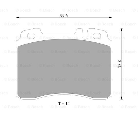 BOSCH 0 986 AB4 469 Brake...