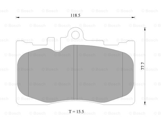 BOSCH 0 986 AB4 568 Brake...