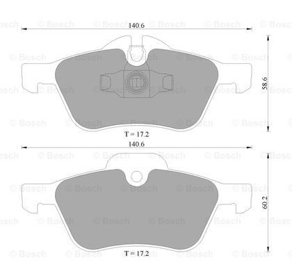 BOSCH 0 986 AB4 572 Brake...