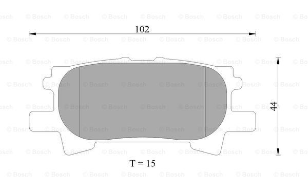 BOSCH 0 986 AB4 575 Brake...