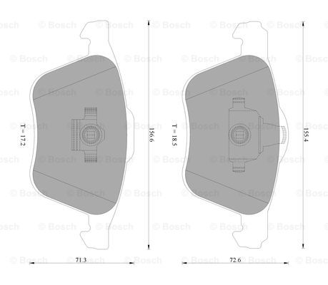 BOSCH 0 986 AB4 577 Brake...