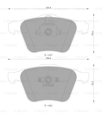 BOSCH 0 986 AB4 579 Brake...