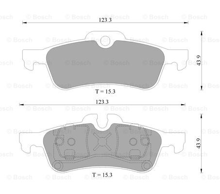 BOSCH 0 986 AB4 581 Brake...