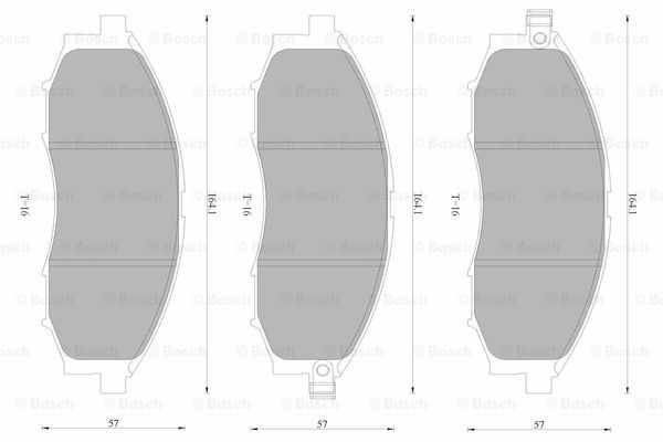 BOSCH 0 986 AB4 589 Brake...