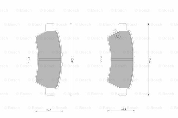 BOSCH 0 986 AB4 591 Brake...