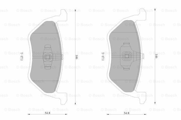 BOSCH 0 986 AB4 592 Brake...