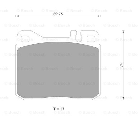 BOSCH 0 986 AB4 687 Brake...