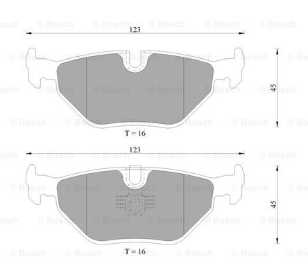 BOSCH 0 986 AB4 693 Brake...