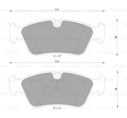 BOSCH 0 986 AB4 694 Brake...