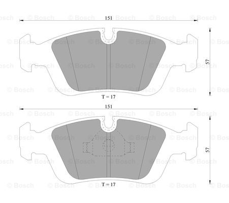 BOSCH 0 986 AB4 727 Brake...