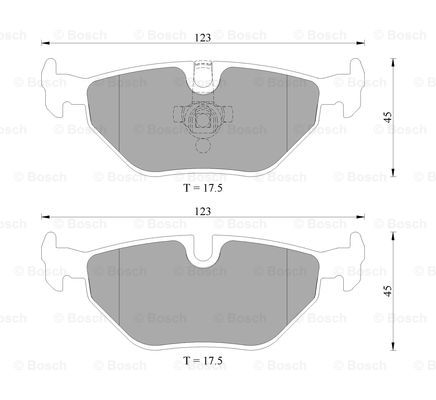 BOSCH 0 986 AB4 735 Brake...