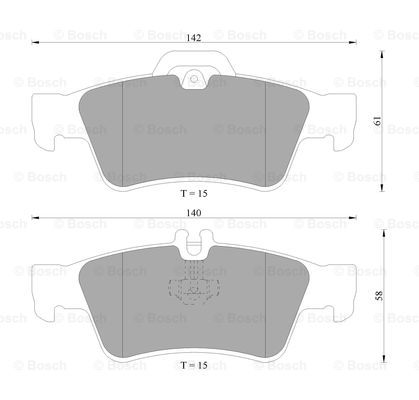 BOSCH 0 986 AB4 980 Brake...