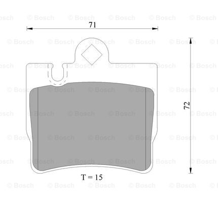 BOSCH 0 986 AB4 984 Brake...